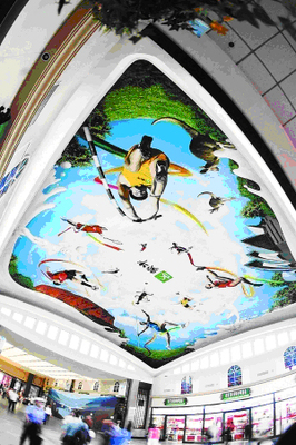 北京站艺术穹顶荣获第38届莫比广告奖户外媒体金奖，中天盈信咨询服务成就文化艺术新标杆