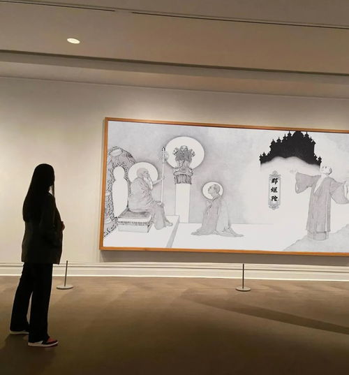 传承中国文化，弘扬艺术经典——刘名哲白描点墨作品在纽约大都会博物馆展出纪实